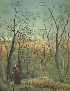 Henri Rousseau Promenade in the Forest of Saint-Germain oil on canvas
